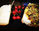 Foto del paso 4 de la receta: Bocadillo con tortilla de champiñones