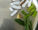 A picture of step 3 of Beans Poriyal.