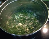 Hình bước làm 4 của món Canh rau ngót trứng