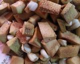 A picture of step 1 of Raw Jackfruit Curry Odisha Style.