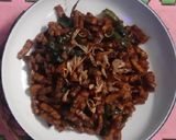 Foto langkah ke 4 dari resep Tempe Masak Kecap Simpel.