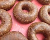 A picture of step 12 of Fried chocolate Doughnuts.