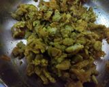 A picture of step 2 of Three layered Matar Mushroom Paratha.
