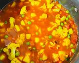 A picture of step 5 of South Indian Mix Veg Korma.