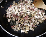 Foto del paso 3 de la receta: Pasta con nata, pollo y champiñones