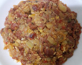 Foto del paso 6 de la receta: Revuelto de picadillo de chorizo con patata y pimiento