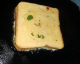A picture of step 3 of (Leftover) kabab sandwich 🥪.