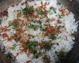 A picture of step 5 of Paneer biryani.