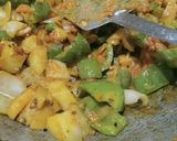 A picture of step 4 of Tangy bell pepper 😋.