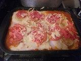 Lasaña de zapallo italiano