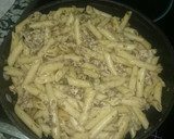 Foto del paso 5 de la receta: Macarrones con chanpiñones y pollo 