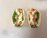 Gambar langkah 4 resipi Mini Wanpaku Sandwich 🇯🇵.