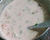 A picture of step 5 of Bread uttapam.