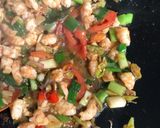Foto langkah ke 2 dari resep Tumis jamur enoki dan tofu.