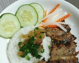 Hình bước làm 5 của món Cơm tấm Sài Gòn