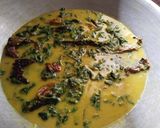 Gambar langkah 9 resipi Bayam Brazil Masak Lemak Cili Padi Bersama Ikan Keli Salai.