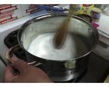 A picture of step 3 of Arroz con Leche.