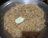 A picture of step 3 of White sesame ladoo.