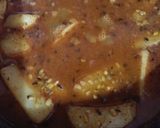 A picture of step 5 of Parwal and moong dal ki curry.
