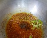 A picture of step 5 of Fry eggplant(baingan) curry.