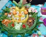Foto langkah ke 8 dari resep Tumpeng nasi kuning.