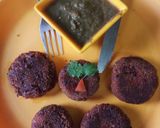 A picture of step 10 of Beetroot cutlet.