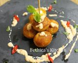 A picture of step 4 of Potato Cheese Balls.
