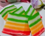 Foto langkah ke 8 dari resep Kue Lapis Pelangi.