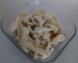 Foto del paso 6 de la receta: Chilaquiles cremosos mañaneros verdes, ¡Demasiado fáciles y buenos para ser reales!