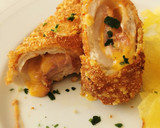 Foto del paso 5 de la receta: Flamenquines de lomo de cerdo rellenos de Queso y Paté
