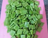 Foto del paso 3 de la receta: Falda de ternera con judías verdes y alcachofas