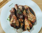 Foto del paso 7 de la receta: Jamoncitos de pollo al kalimotxo
