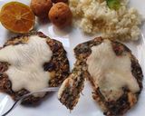 Foto del paso 4 de la receta: Hamburguesas de pollo y hojas de remolacha!!