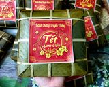 A picture of step 6 of Five-Color Bánh Chưng (Kim, Mộc, Thủy, Hỏa, Thổ).