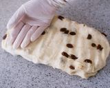 A picture of step 7 of Soft Chewy Braided Raisin Bread.