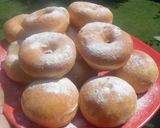 Foto langkah ke 7 dari resep Donat bahan simpel 1 x proofing.