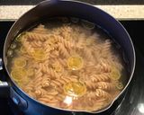 A picture of step 1 of Whole wheat pasta.