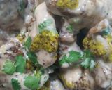 A picture of step 4 of Creamy spicy prawn.