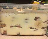 A picture of step 6 of Banana pudding.