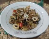 Foto langkah ke 4 dari resep 12 >< Tumis Cumi Cabai Ijo.