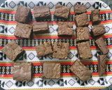 A picture of step 9 of Chocolate Peanut Butter Swirled Brownies.