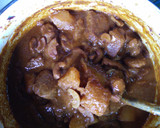 A picture of step 7 of Massaman Curry with Pork and Cashews.