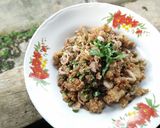 รูปขั้นตอนการทำที่ 3 ของ ลาบหมูกรุบกรอบ