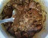 A picture of step 5 of Massaman Curry with Pork and Cashews.