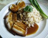 รูปขั้นตอนการทำที่ 5 ของ ข้าวหน้าหมูพะโล้