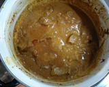 A picture of step 6 of Massaman Curry with Pork and Cashews.
