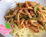 A picture of step 10 of Gluten-Free & Vegan Chinjao Rosu Noodles.