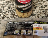 Foto del paso 1 de la receta: Potaje de garbanzos con espinacas y bacalao