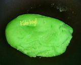 Foto langkah ke 3 dari resep Churros pandan praktis || ✋ no telur || ✋ no mixer.