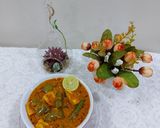 A picture of step 6 of Kadai Paneer.